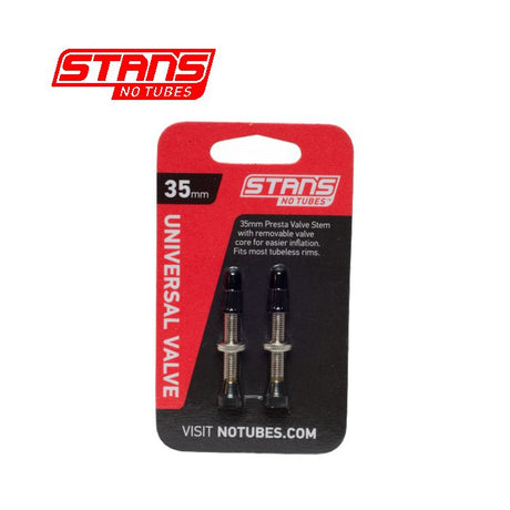 Stans notubes set di 2 valvole tubeless universali 35 mm as0018