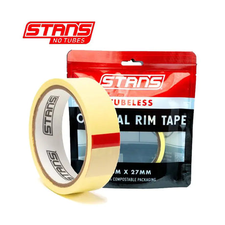 Stans notubes rim tape nastro giallo largo 27 mm rotolo 10 metri as0317