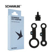 Adattatore valvola Schwalbe Clik per pompa di compressione SCV 3553