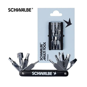 Multiutensile Schwalbe versione 2.0 incl. accessori per valvole