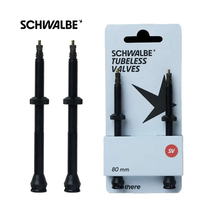 Set valvole Schwalbe tubeless 80mm