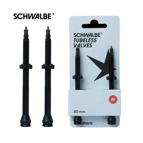 Set valvole Schwalbe tubeless 80mm