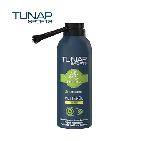 Olio per catene Tunap Sports e-bike Ultimate con pennello applicativo 125 ml (confezione = 12 pz)