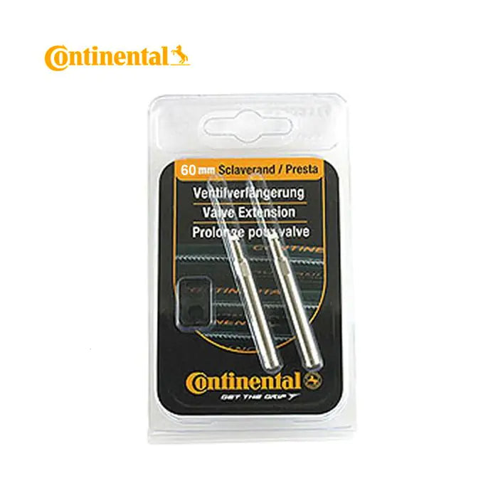 Prolunghe valvola Continental 60 mm alluminio (2 pezzi) 0140034