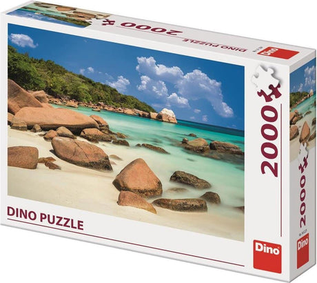 Dinotoys Dino Puzzle - Isola di Praslin Seychelles - 2000 pezzi