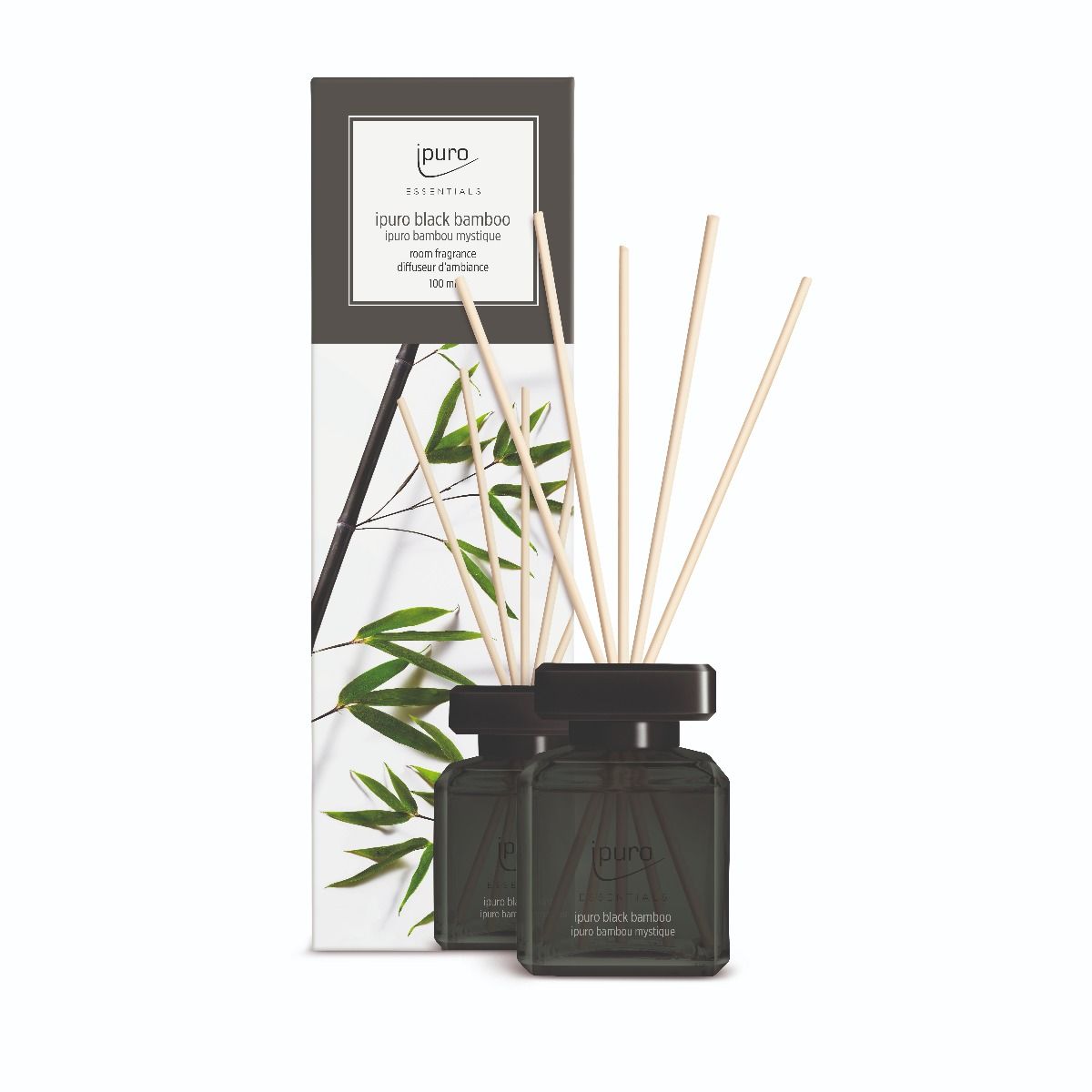 Diffusore di fragranze Ipuro bambù nero 100 ml