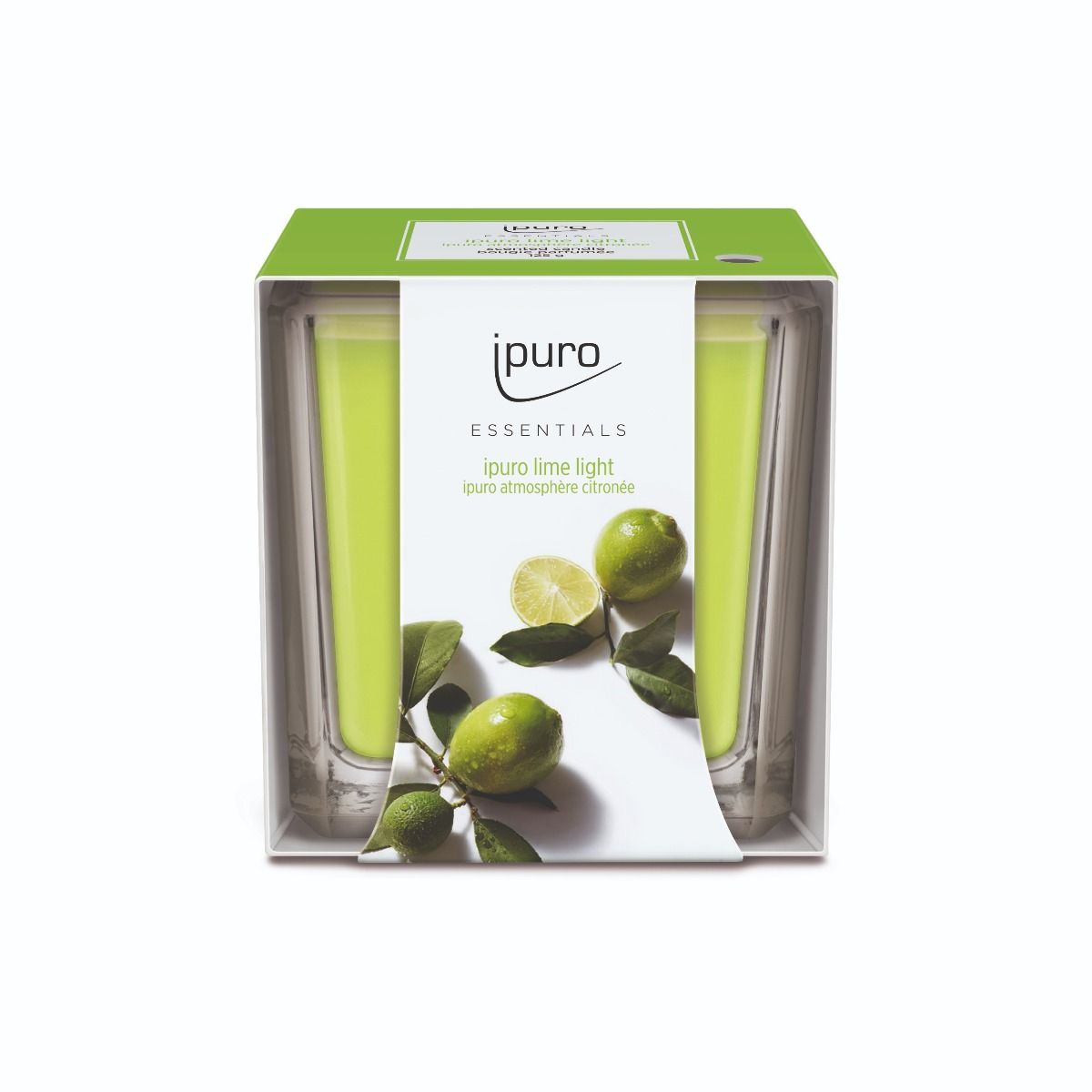 Candela profumata Ipuro lime light 125gr.