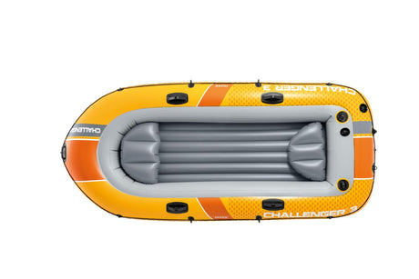 Set barca Intex Challenger per 3 persone comprensivo di pagaie e pompa 295x137x43 cm
