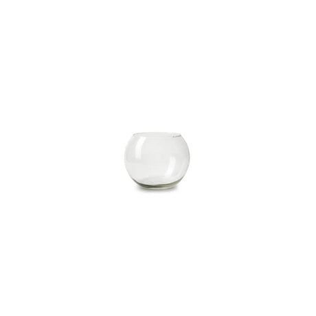 B-living bolvaas rondo helder glas ø19xh15cm