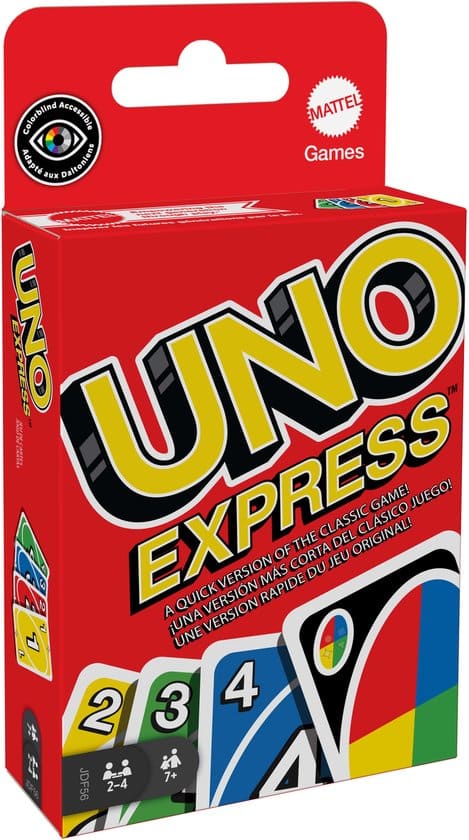 Gioco di carte Mattel Uno Express
