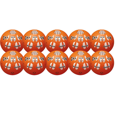 Borsa Mondo Ball Champion Classic 23 cm arancione con rete da 10 pezzi