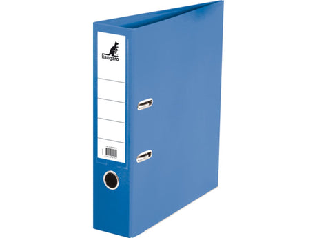 Raccoglitore Kangaro formato A4 con meccanismo a leva a 2 anelli 75 mm blu