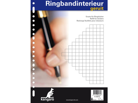 Raccoglitore ad anelli Kangaro interno - a4 - diamante 10 mm - 60 grammi - 23 fori