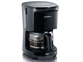 Severin ka 4815, macchina da caffè con filtro, 1,25 l, per caffè macinato, 1000 w, nero