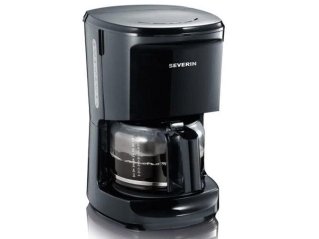 Severin ka 4815, macchina da caffè con filtro, 1,25 l, per caffè macinato, 1000 w, nero