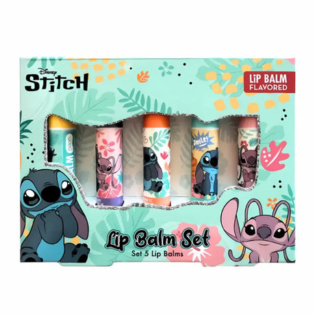 Stitch balsamo labbra Disney set 5 pz.