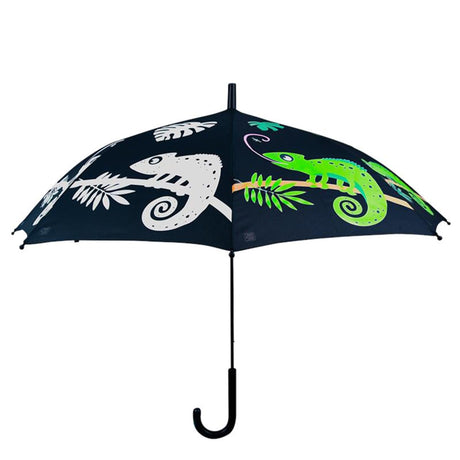 Ombrello per bambini camaleonte della Esschert design che cambia colore ã˜88 cm