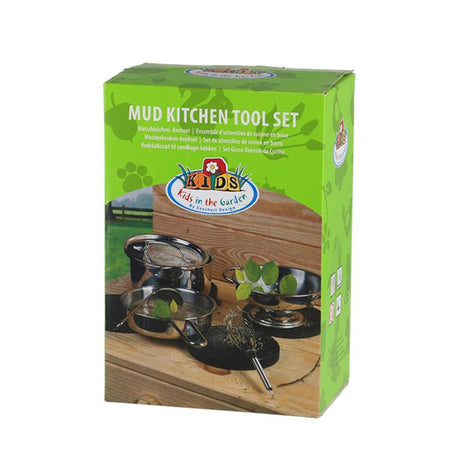 Set da cucina Esschert Design Mud Kitchen da 6 pezzi