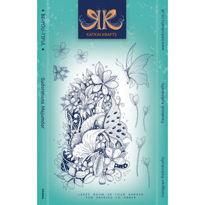 Katkin Krafts • set di timbri trasparenti be-you-tiful
