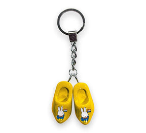 Portachiavi Miffy 2 zoccoli 4 cm giallo