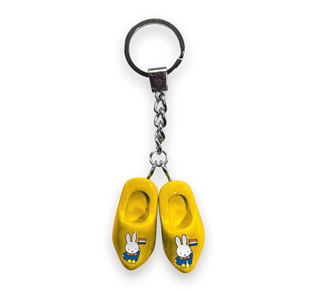 Portachiavi Miffy 2 zoccoli 4 cm giallo