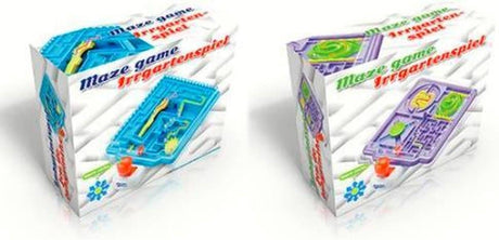 Bongers gioco labirinto giocattolo con joystick per far rotolare la pallina fino alla buca, 2 assortiti