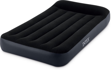 Materassino gonfiabile classico Intex Twin Pillow Rest con pompa incorporata (220-240 V) 99x191x25 cm