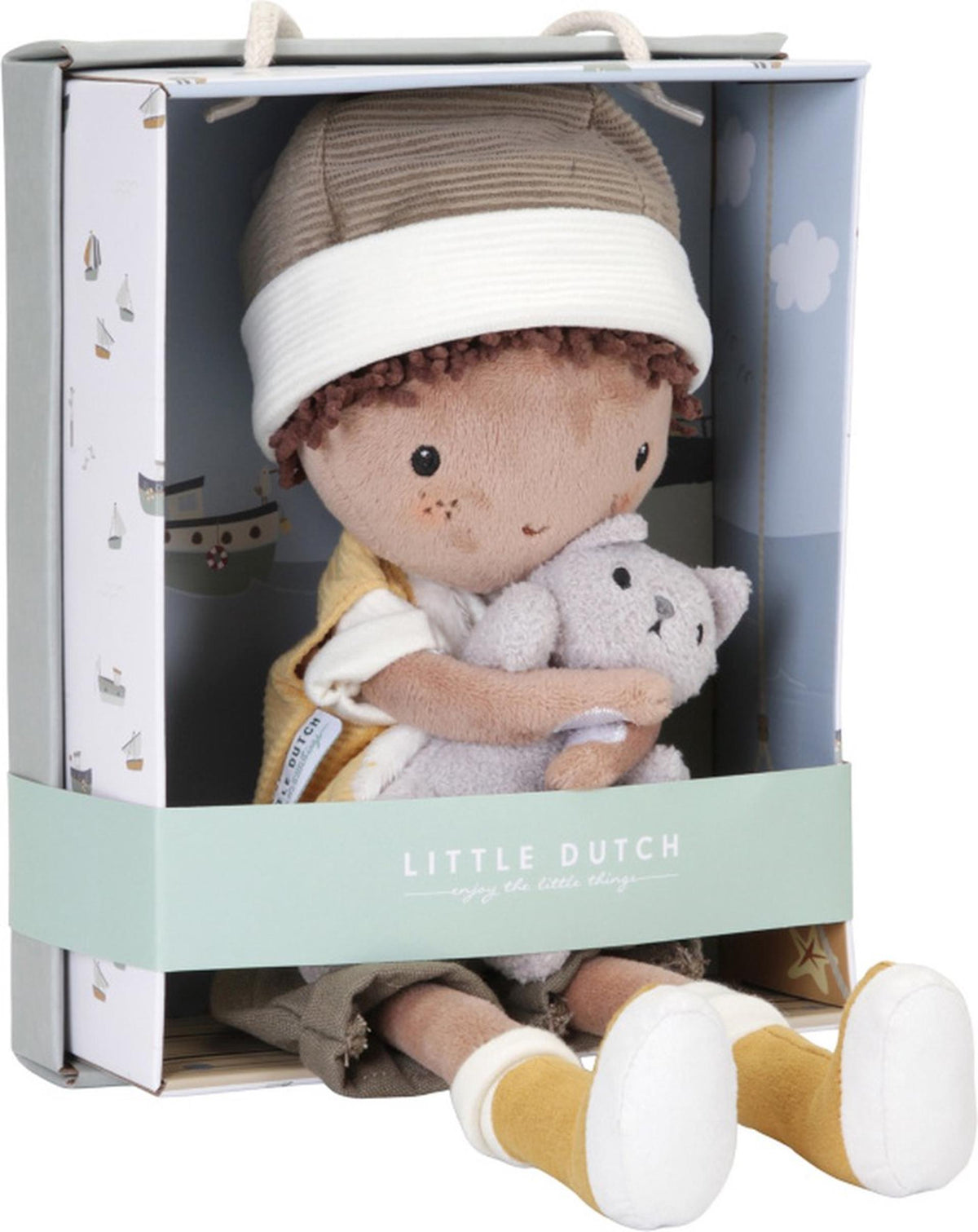 Piccola bambola di peluche olandese Jake 35 cm