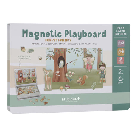 Tabellone da gioco magnetico Little Dutch - Amici della foresta fsc