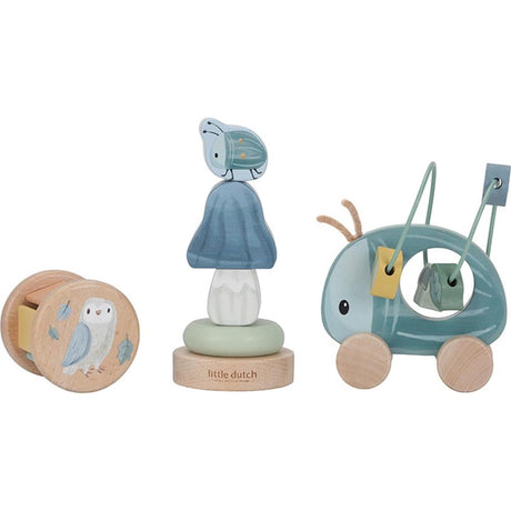 Piccolo set regalo olandese in legno - Amici della foresta fsc