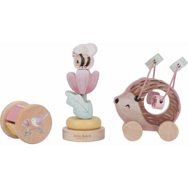 Piccolo set regalo olandese in legno - giardino delle fate fsc