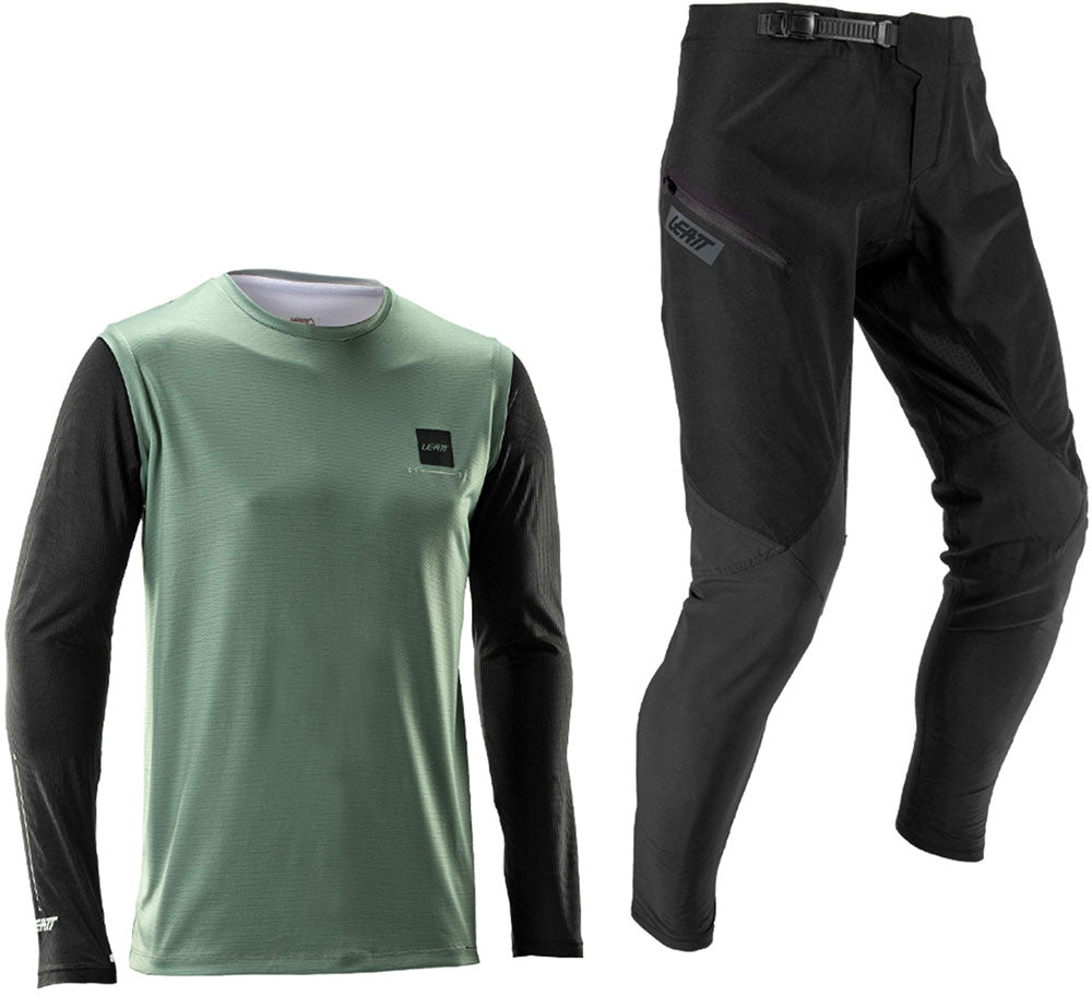 Leatt Gravity 1.0 - pantaloni in maglia mtb manica lunga | l