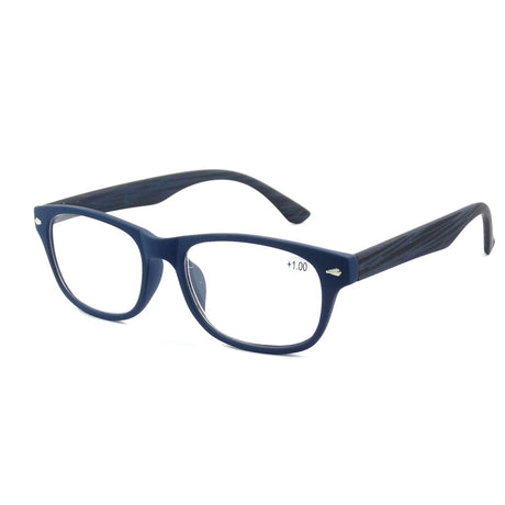 Occhiali da lettura per spettro blu neri quadrati 3.00