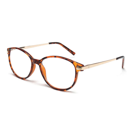 Occhiali da lettura Spectrum Havana oro 2.50 tondi classici