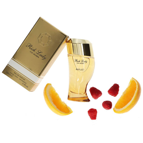 Lamusê di lattafa eau de parfum spray da donna ricca signora 100 ml