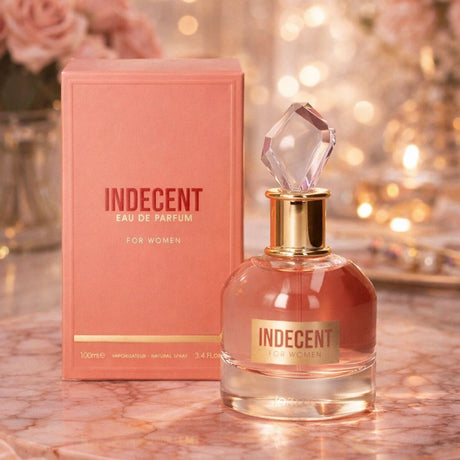Lamusê di lattafa eau de parfum spray da donna indecente 100ml