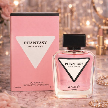 Lamusê di lattafa eau de parfum fantasy pour femme 100ml