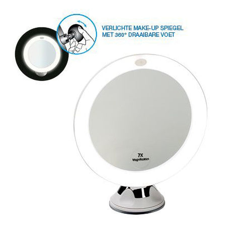 Specchi Lsp specchio con luce e ventosa ingrandimento 7x