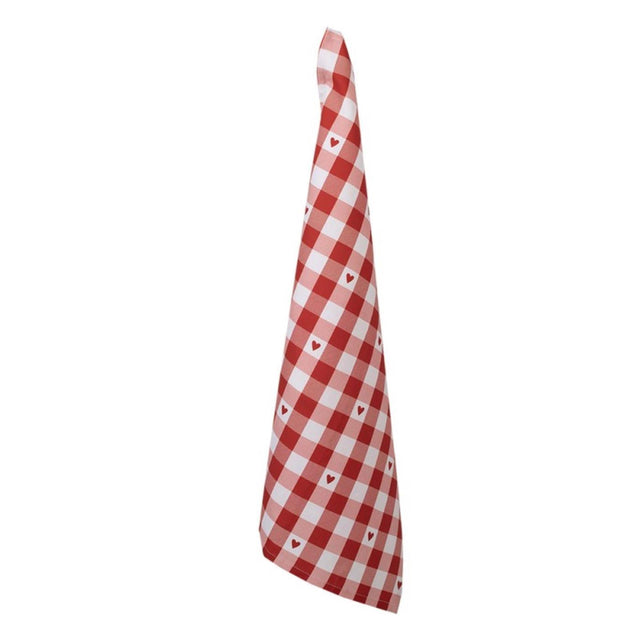 Strofinaccio Clayre Eef cuore 50x70 cm