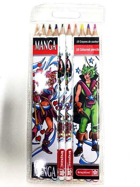 Bruynzeel - 10 matite manga