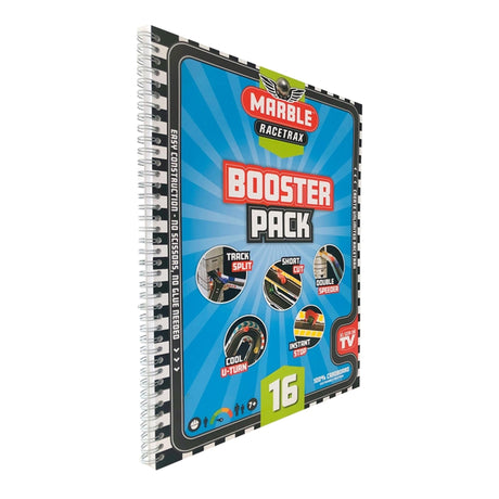 Marmo racetrax pista di marmo booster pack set base 16 fogli 3 m