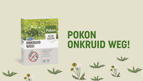 I prodotti Pokon estirpano 80 m2 1600 gr