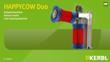 Prodotti happycow coppia di spazzole per mucche