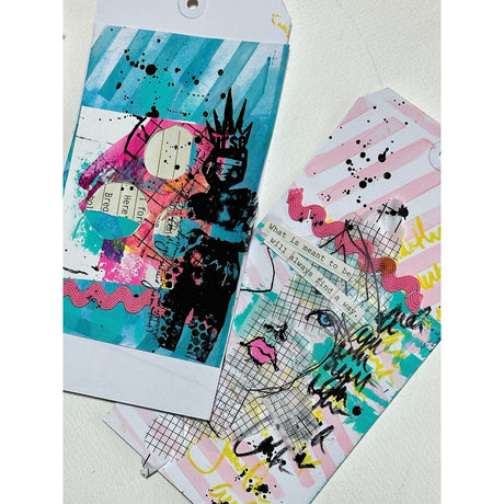 Ranger ink ranger • angoli degli stencil multimediali dina wakley
