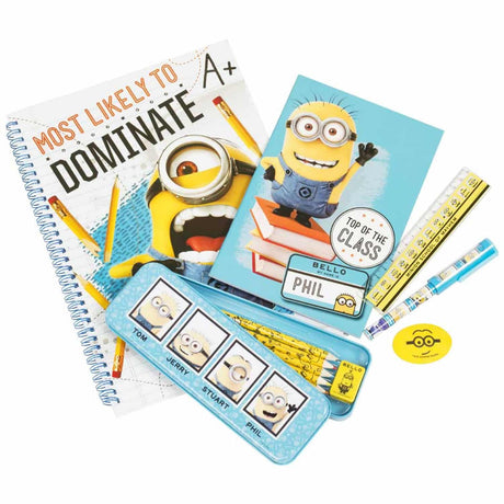 Van der Doelen Minions spregevoli con ampio set di cancelleria