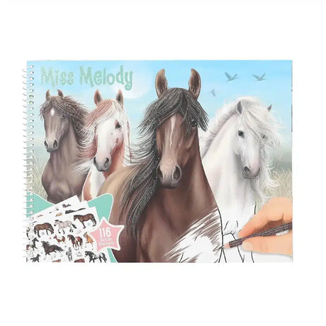 Depesche - libro da colorare Miss Melody Horse