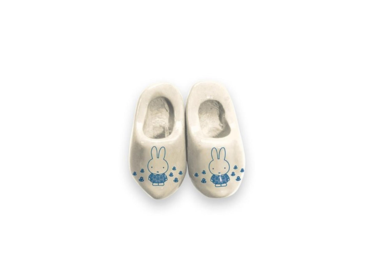 Miffy magnete 2 zoccolo 4 cm blu bianco