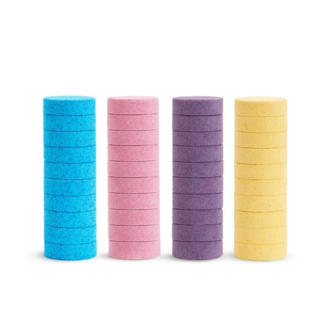 Compresse effervescenti Munchkin per il bagno - ricarica di bombe colorate - compresse effervescenti da 40 pezzi - compresse effervescenti da bagno - progettate per l'uso con il laboratorio colormix e gli amici dei colori
