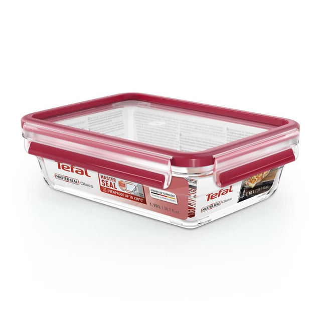 Bicchiere Tefal Master Seal rettangolare da 800 ml