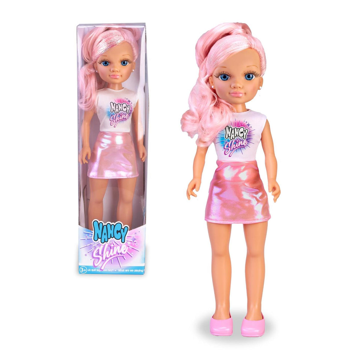 Pinypon Nancy Shine bambola 45 cm rosa Nancy Shine bambola 45 cm rosa